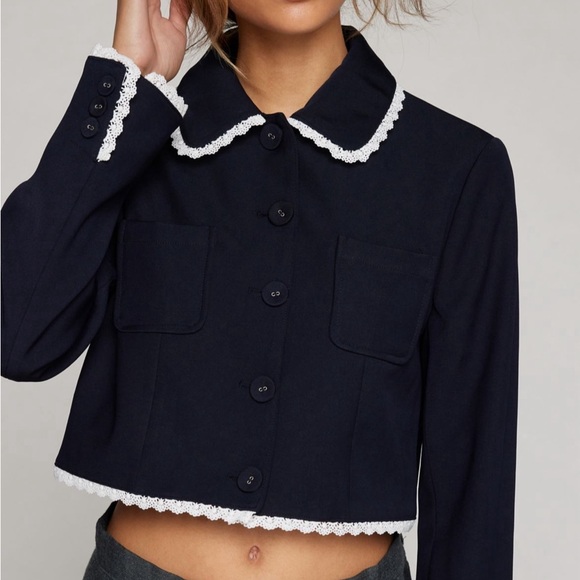 Kimchi Blue Charlie Collared Jacket - Picture 2 of 4